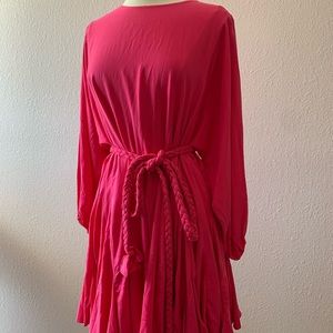 Hot Pink Swing Dress